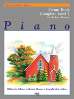 Alfred's Basic Piano Library Hymn Book Complete, Bk 1: For the Later Beginner 073902230X Book Cover