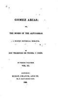 Gomez Arias; Volume III 0469593016 Book Cover
