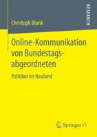 Online-Kommunikation Von Bundestagsabgeordneten: Politiker Im Neuland 3658174943 Book Cover