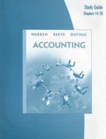 Study Guide, Chapters 14-26 for Warren/Reeve/Duchac's Accounting, 25th 0324664281 Book Cover