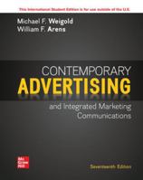 Contemporary Advertising ISE 126607709X Book Cover