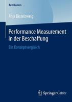 Performance Measurement in Der Beschaffung: Ein Konzeptvergleich 3658056096 Book Cover