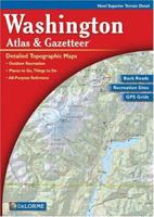 Washington Atlas and Gazetteer (Atlas & Gazetteer Ser) 0899332633 Book Cover