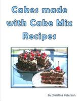 Cakes made with Cake Mix Recipes: Note Page for each of 17 1726874079 Book Cover