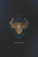 Taurus Journal: Gold Bull on Sacred Geometry 1088909876 Book Cover