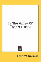 In The Valley Of Tophet 1523861630 Book Cover