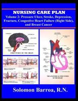 Nursing Care Plan, Volume 2: Pressure Ulcer, Stroke, Depression, Fracture, Congestive Heart Failure (Right Side), and Breast Cancer 1500193089 Book Cover
