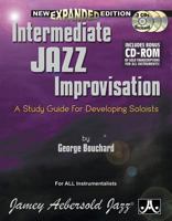 Intermediate Jazz Improvisation: A Study Guide For Developing Soloists (Book & 2 Cd Set) 1562240668 Book Cover