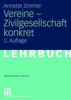 Vereine - Zivilgesellschaft Konkret 3531151800 Book Cover