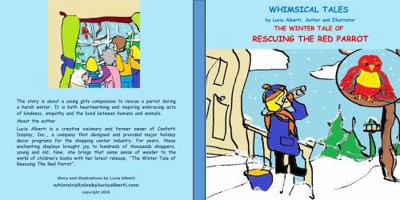 The Winter Tale Of Rescuing The Red Parrot B0FD8QB863 Book Cover