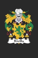 Rivilla: Rivilla Coat of Arms and Family Crest Notebook Journal (6 x 9 - 100 pages) 1695413199 Book Cover