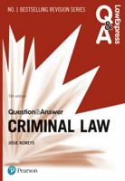 Law Express Question and Answer: Criminal Law 1292259078 Book Cover