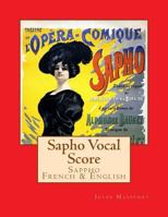 Sapho Voval Score: Sappho French & English 1727001168 Book Cover