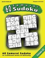 Samurai Sudoku Puzzle: 100 Sudoku puzzles in 15 different variations, Vol. 2 1975854969 Book Cover