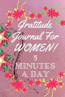 The Best Gratitude Journal: For Women 1654723444 Book Cover