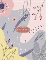Notebook: Beauty Journal and Notebook for Women & Girls: Cute gift for Women and Girls 8.5 x 11 - 110 Line Pages - Journal for work, Notebook, Diary, Composition Book (Garden Flower notebook) 1700678949 Book Cover
