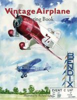 Vintage Airplane Coloring Book 1882663071 Book Cover