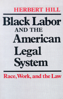 Black Labor and the American Legal System: Race, Work, and the Law 0299105946 Book Cover