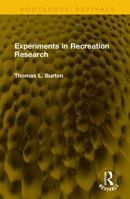 Experiments in Recreation Research 1041146930 Book Cover
