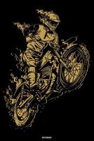 Notebook: Motocross Journal Dirt Bike Composition Book Motorcycle Biker logbook Birthday gift 1081167955 Book Cover