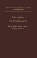 Die Analyse Von Weichmachern 3642521053 Book Cover