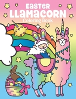 Easter Llamacorn Coloring Book 1643400401 Book Cover