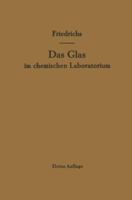 Das Glas Im Chemischen Laboratorium 3642927815 Book Cover