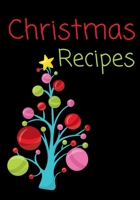Christmas Recipes: Blank DIY Recipe Cookbook 1694778657 Book Cover