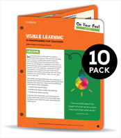 BUNDLE: Hattie: On-Your-Feet Guide: Visible Learning: 10 Mindframes for Teachers: 10 Pack (On-Your-Feet-Guides) 1071813811 Book Cover