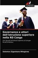 Governance e attori dell'istruzione superiore nella RD Congo 6203262684 Book Cover