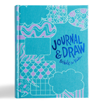 CSB Journal and Draw Bible for Kids, Teal Leathertouch Over Board B0DJS3WD1V Book Cover