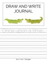 Draw and Write Journal: Picture Box and Primary Lines for Drawing and Writing Stories 1074049853 Book Cover