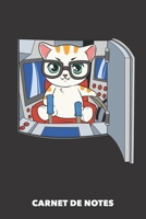 Carnet de Notes: Commande à distance A5 pointillé / grille de points - 120 pages pour propriétaires de chats (French Edition) 1686523440 Book Cover
