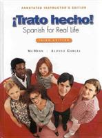 Trato hecho: Spanish for Real Life (clothbound) (3rd Edition) 0131937057 Book Cover