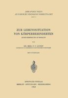 Zur Lebenssituation Von Korperbehinderten: Eine Erhebung in Berlin 3540027815 Book Cover