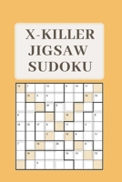 X-Killer Jigsaw Sudoku: 181 Fantastic Puzzles 1677348461 Book Cover