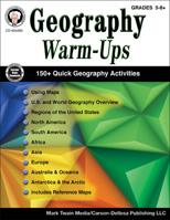 Geography Warm-Ups, Grades 5 - 8 1622236424 Book Cover