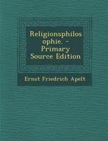 Religionsphilosophie 3741128651 Book Cover