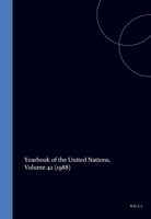 Yearbook of the United Nations, 1988 0792327160 Book Cover