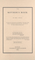 Mother's Book 1557091242 Book Cover