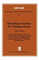 Unbewaltigte Probleme Der Planungsrechnung: 8. Plankostentagung in Frankfurt A. M. 3663125327 Book Cover