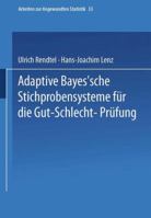 Adaptive Bayes Sche Stichprobensysteme Fur Die Gut-Schlecht-Prufung 3790804681 Book Cover