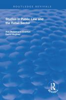 Studies in Public Law and the Retail Sector 1138703575 Book Cover