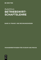 Betriebswirtschaftslehre 3486244663 Book Cover