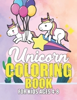 Unicorn Coloring Book for Kids Ages 4-8: Cute Princess Unicorns Gifts for Girls Kids on Birthday or for have fun 1695604032 Book Cover