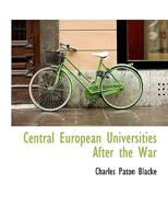 Central European Universities After the War 1176537083 Book Cover