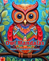 Owl Mandalas Adult Coloring Book Anti-Stress and Relaxing Mandalas to Promote Creativity: Mystical Owl Designs to Relieve Stress and Balance the Mind B0CQF71MXQ Book Cover