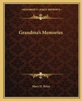 Grandma's Memories 9356156212 Book Cover