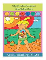 Colore Per Lettera Per Bambini: Tema Anatomia Umana 1984248464 Book Cover