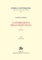 La storiografia della nuova Italia 8893593939 Book Cover